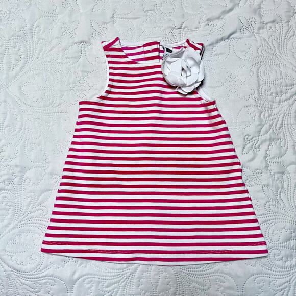 Janie And Jack Striped Ponte Dress Size 6-12m - Picture 3 of 6